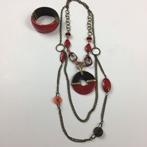 Premier Design Necklace and Bracelet Set